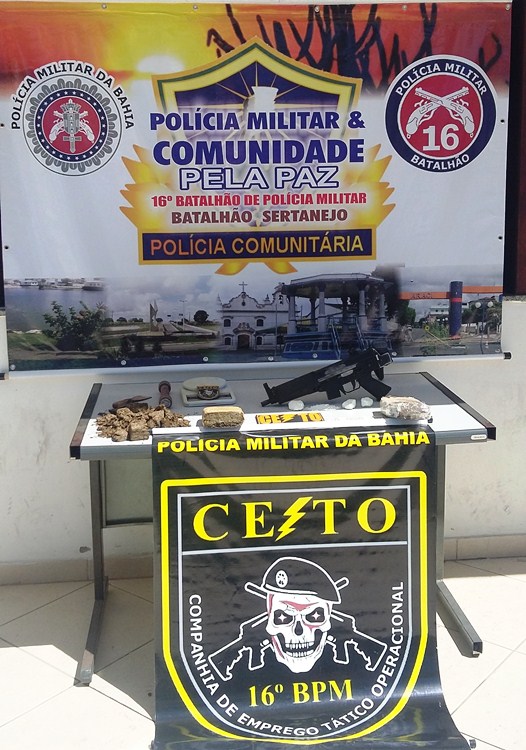 Um homem de 19 anos, e dois adolescentes menores foram apresentados a Delegacia.
