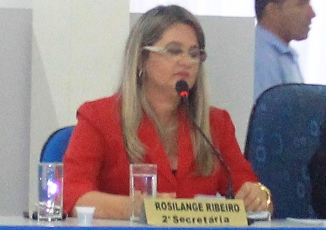 Na hierarquia do poder Rosilange é a 4ª pessoa.