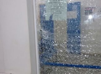 Tiro atingiu enfermeira.