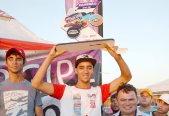 Campeão da Copa Sergipe de MotoCross.