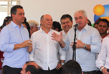 Otto mostrou intimidade com a população euclidense fruto de várias décadas pisando naquele solo e onde conheceu sua esposa.