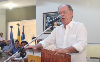 Leão fez o público rir com sua forma descontraída de discursar