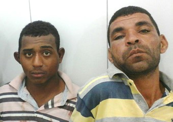 Os veículos e a droga foram encontrados na casa de Cássio.(Direita)