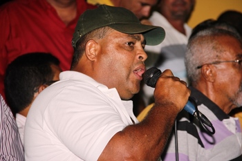 Vibrante locutor promete ajudar muito o candidato apoiado pelo grupo liderado por Laurindo.