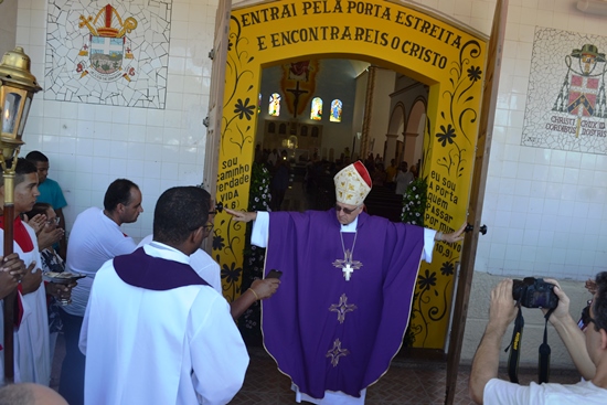 abertura da porta da misericordia - Diocese de Serrinha - Foto - des- Raimundo Mascarenhas