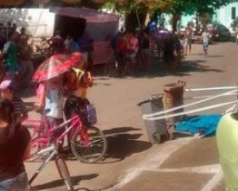 Homem se preparava para festa profana de Nossa Senhora da Conceição no distrito