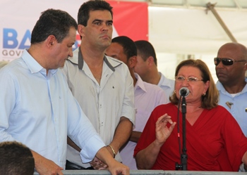 Del Carmen falou de sua luta que contribuiu para a chegada da água ao Gregório.