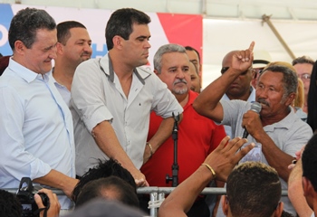 Mariano fez um discurso que arrancou aplauso do público presente.