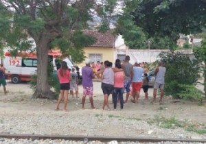 Local onde ocorreu o assassinato.