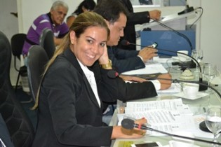 Edylene Ferreira - presidente da Câmara.