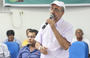 Ismael Ferreira prefeito de Valente - vice presidente do CONSISAL