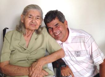 Gika faz homenagem a Dona Rosa, sua mãe ...