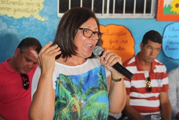 Prefeita disse que uma das primeiras ções ações de seu governo foi a compra do terreno