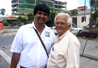 Pai e filho se divergiam politicamente, mas não afetava o lado familiar