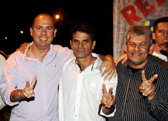 Thiago disse que não existe outra chapa para concorrer a eleição pela oposição se não essa que está em pré-campanha