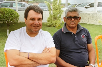 Izaque Junior (de branco) depois de dois mandatos apoiou Nafitel que saiu vencedor em 2012