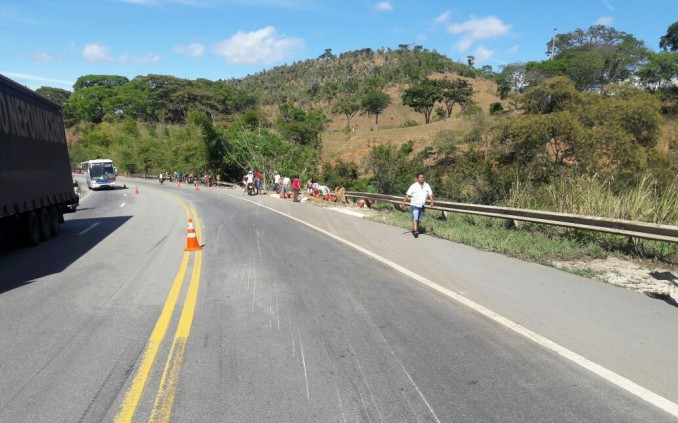 Curva onde aconteceu o acidente