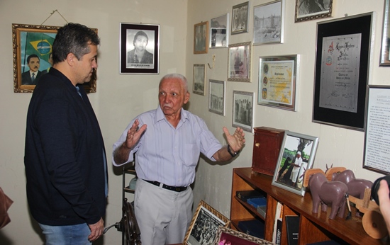 Zeca Batista recebeu a visita do deputado Alex da Piatã que disse ter ficado impressionado com tamanha organização