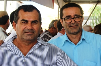 Chapa vitoriosa em 2012, George (de azul) e Geraldo não vai se repetir
