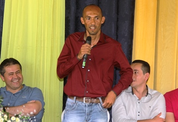 Josevaldo fez uma promessa de não decepcionar a população e nem o seu Deus