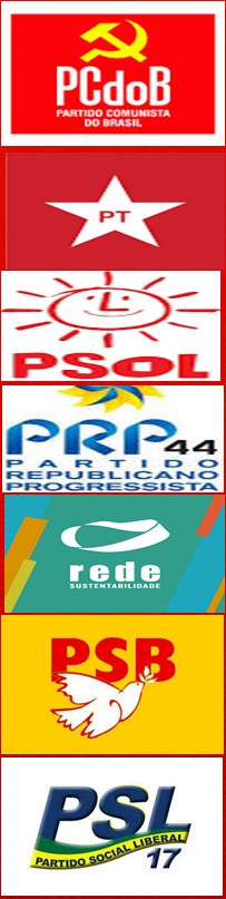 partidos de apoio a pre-candidatura de silvania