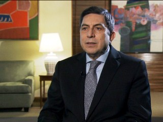 O presidente do Bradesco, Luiz Carlos Trabuco