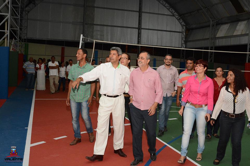 Inauguração da cobertura da quadra | Foto: ASCOM PMV