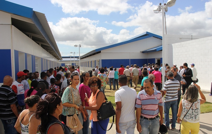 Grande público marcou presença e conheceu as instalações | Foto: Raimundo Mascarenhas