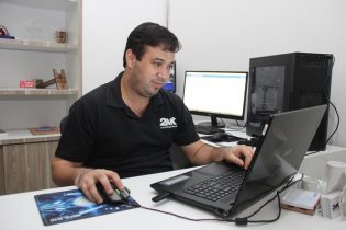 Marcelo disse que tem muito procura, mas está preparado para atender com pontualidade na entrega