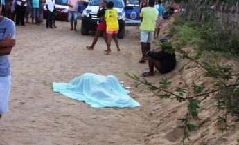 Vítima estava na companhia de 'Pão Inchado' que segundo a Policia tem passagem pela delegacia por envolvimento com droga