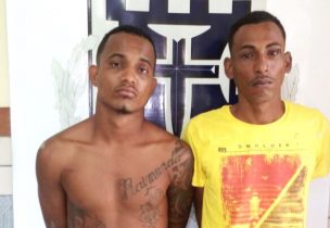 Iuri e Robson foram presos durante a operação juntamente com duas mulheres