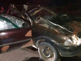 Mulher que morreu estava no carona do veícul