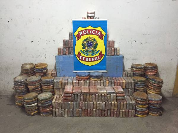 Esta é a maior apreensão da droga já feita pela Polícia Federal no Estado da Bahia.