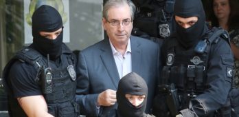 Cunha foi levado às 9h desta quinta-feira (20)