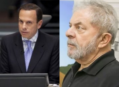 Doria chegou a afirmar que pediria ao juiz Sérgio Moro para adiar a prisão de Lula