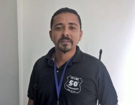 Diemerson Jesus, diretor do clube de Cinquentinhas