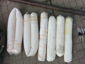 Bananas de dinamite foram deixadas pelos bandidos