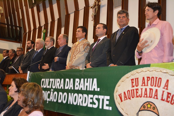 Vaqueiros de toda Bahia se reuniram em Salvador, muitos chegaram no sábado e permaneceram até a audiência na segunda