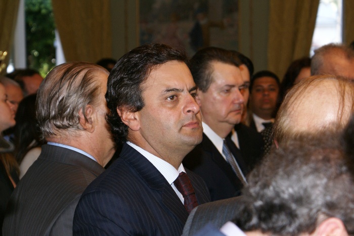 Aécio Neves a época governava o Estado de Minas Gerais | Foto: Raimundo Mascarenhas Aécio Neves a época governava o Estado de Minas Gerais | Foto: Raimundo Mascarenhas