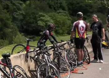 Ônibus atropela ciclistas em SP; filho de cansançãoenses está entre as vítimas