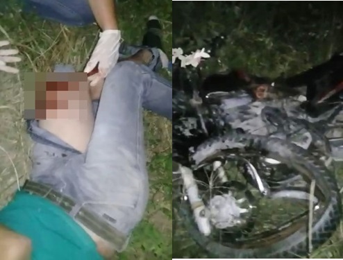 Motociclista fica gravemente ferido em acidente na BA 120