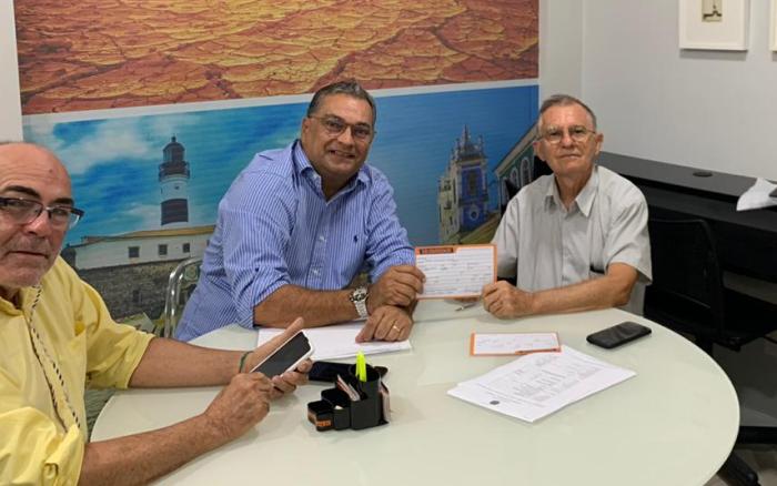 Valdemi de Assis acompanhou o ato de filiação de Zelito ao Solidariedade