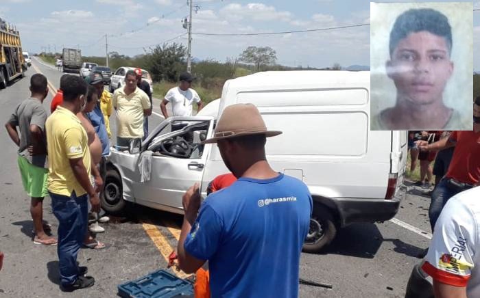 Colisão frontal na BR-324 deixa uma vítima fatal em Riachão do Jacuípe