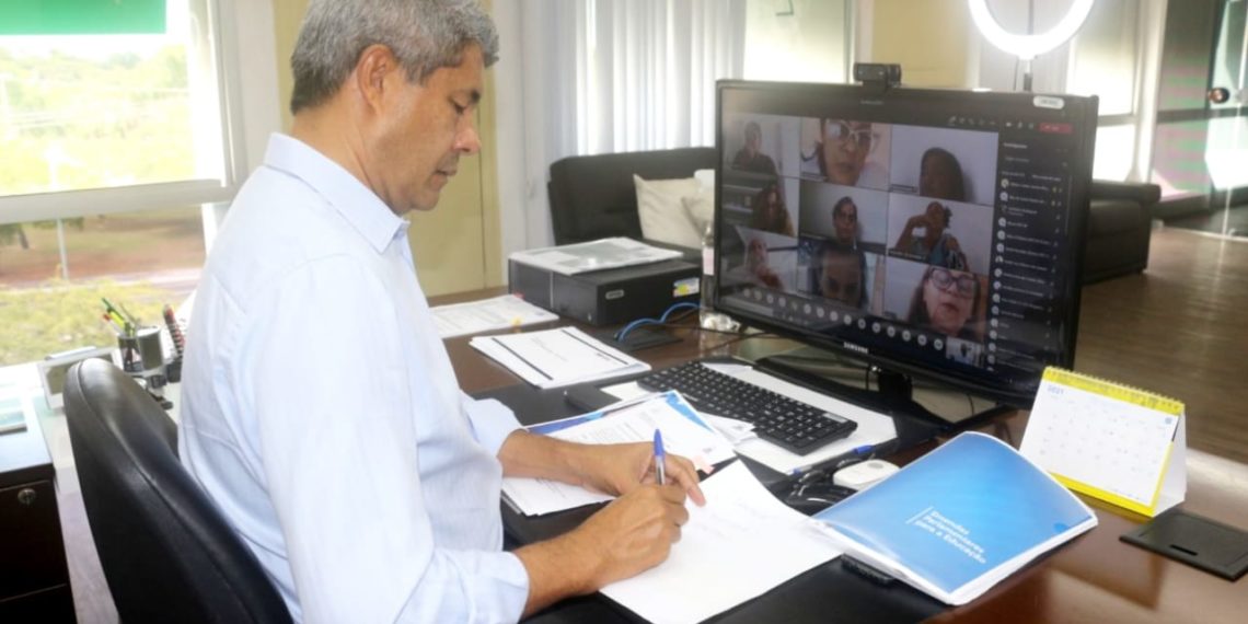 SEC promove encontro virtual com Núcleos Territoriais de Educação sobre protocolos de início das aulas