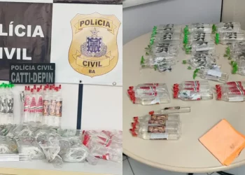 Polícia Civil apreende frascos com lança-perfumes que seriam vendidos na Micareta de Feira de Santana